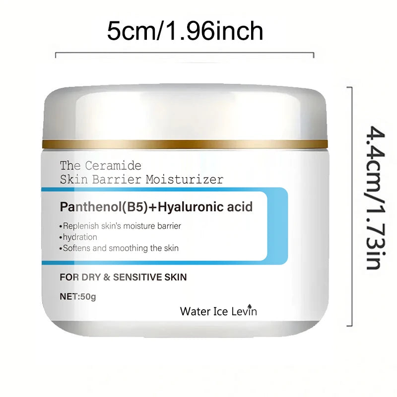 Ceramide Barrier Moisturizer Panthenol Hyaluronic Acid.
