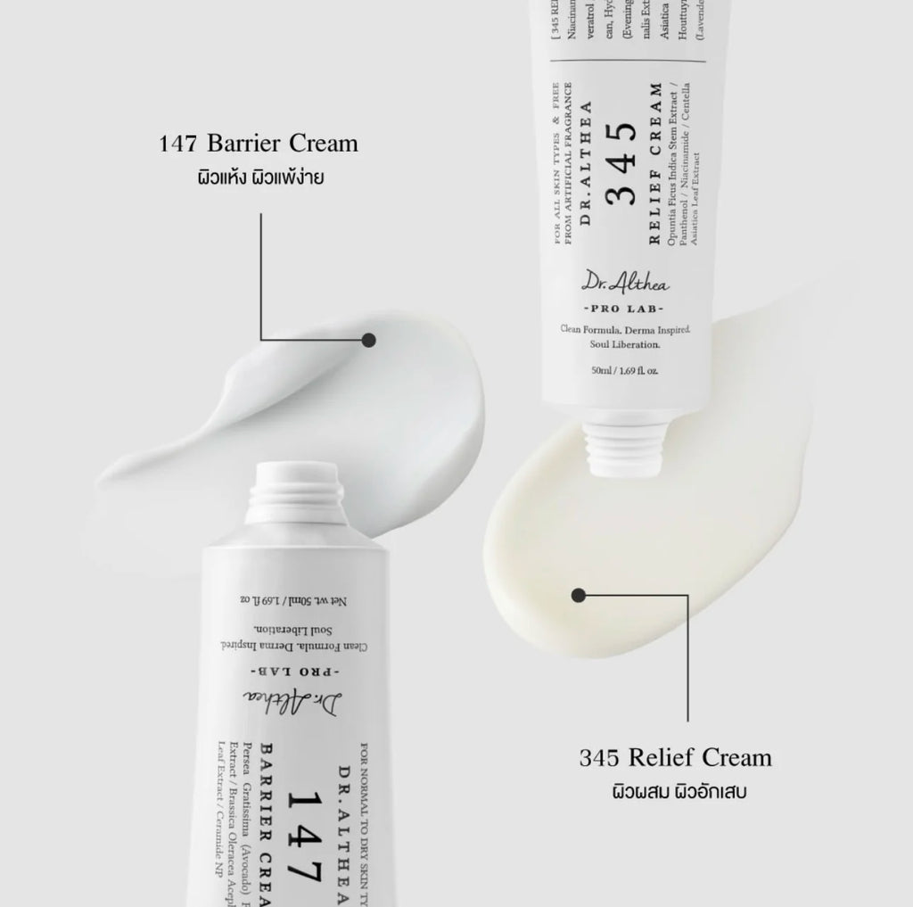 Original Dr.Althea 345 Relief Cream Mist 147 Antioxidant Whitening Cream Moisturizing Intensive Repair Original Essence Mist