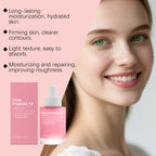 Pink Peptide 12 Facial Serum Niacinamide Hydration Firm-Looking Skin Uneven Tone Care Glass Skin Korean - princesszohal