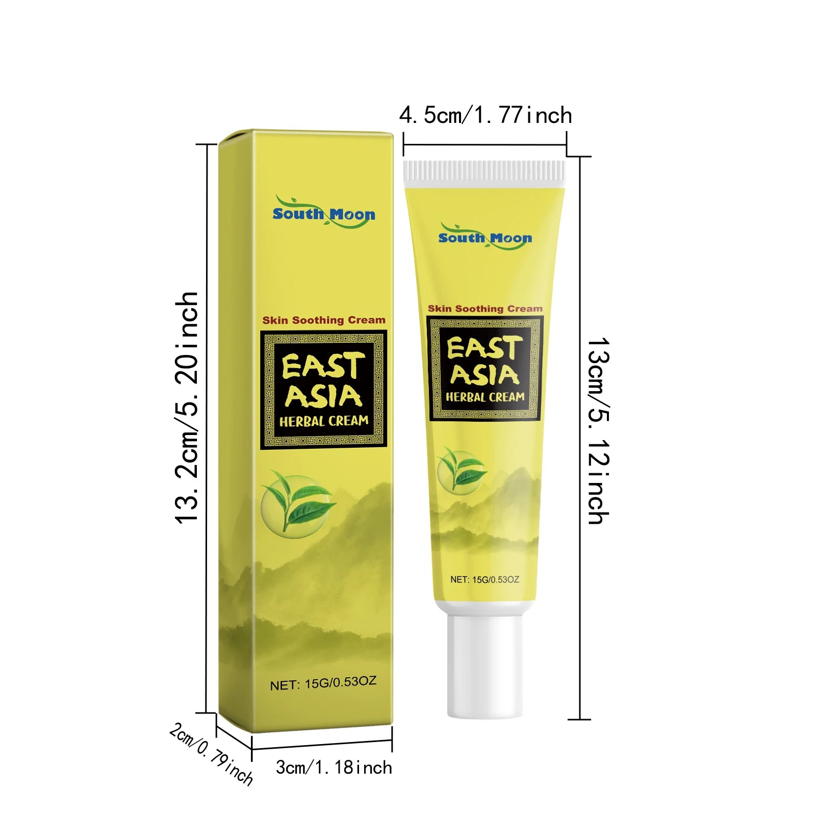 Herbal Facial Moisturizing Cream Hydrating Rich Face Balm Skin Smoothing Daily Gentle Care Intense Moisture Lock Professional Sk