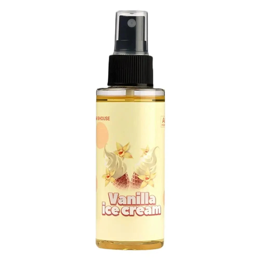 Car Air Freshener Spray Car Fragrance Long-Lasting Light Strawberry Cake Scent Fresh Perfume Car Interior Deodorant Spray