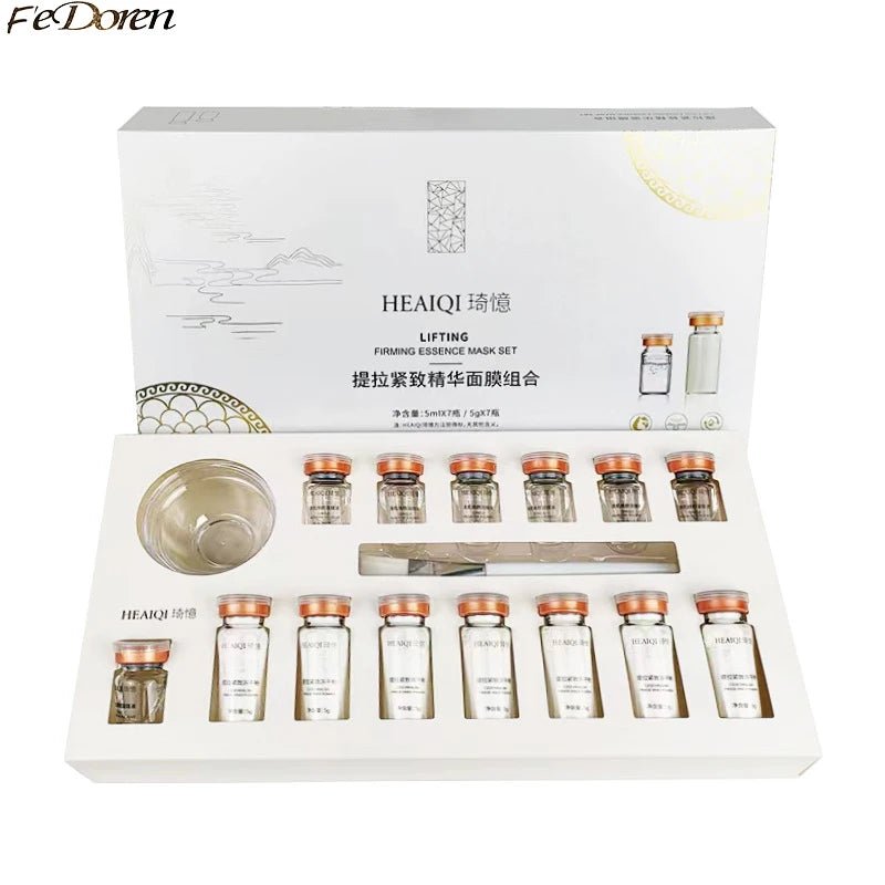 Korean Collagen Hyaluronic Acid Face Mask Repair Firming Lifting Improve Fine Lines Brighten - princesszohal