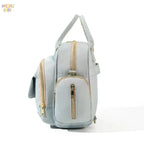 3-in-1 Baby Diaper Bag Backpack Large Capacity Maternity Bag Waterproof Mommy Bag Travel Baby Backpack with Insulated Pockets