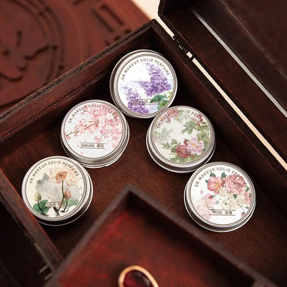 Perfume For Women Portable Balm Long-lasting Fragrances Fresh Elegant Female Perfumes Body Aroma Gifts