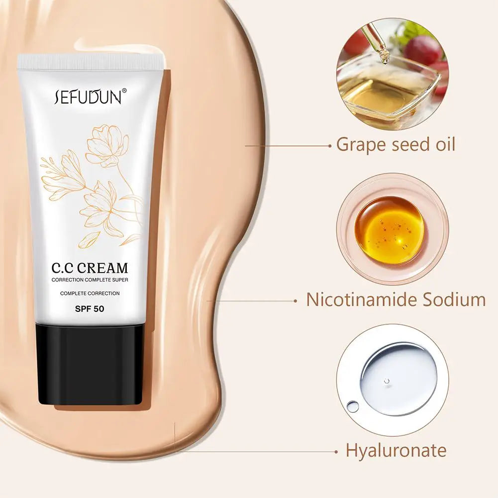 Full Coverage Cream Even Skin Tone Self Adjusting