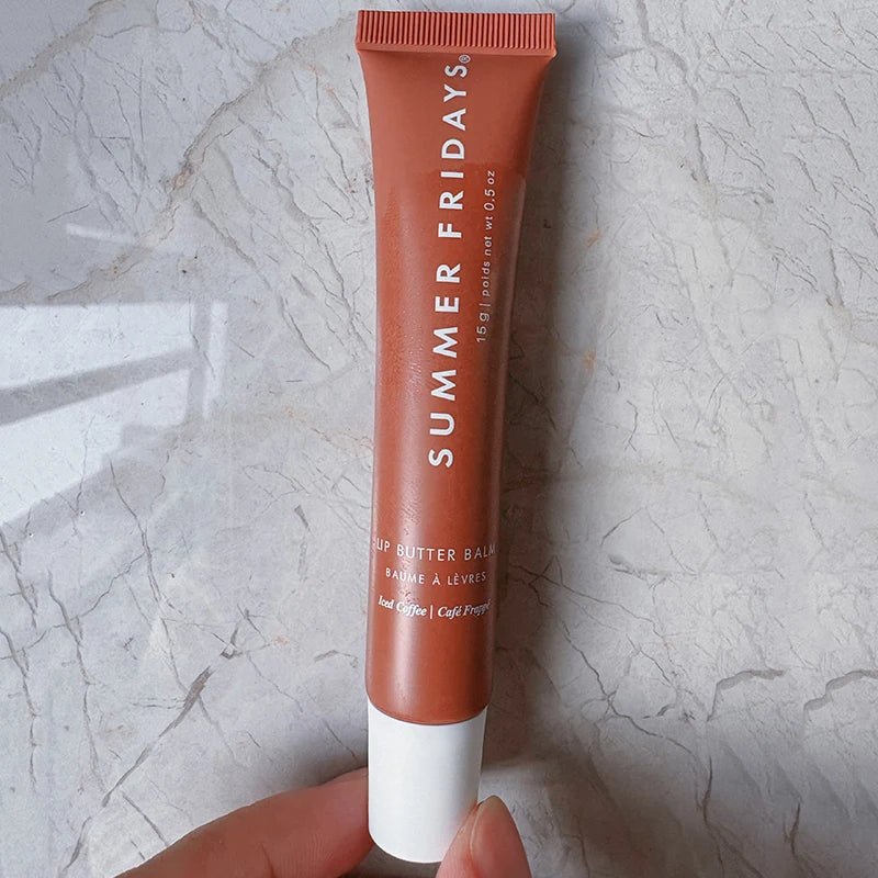 Original Summer Fridays Polypeptide Butter Lip Balm Liquid Hydrating Moisturizing Lip Gloss Cosmetics - princesszohal