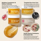 Day Night Skincare Set Moisturizing Repair Skin Barrier Brightening Facial Skins Multi Functional Skincare - princesszohal