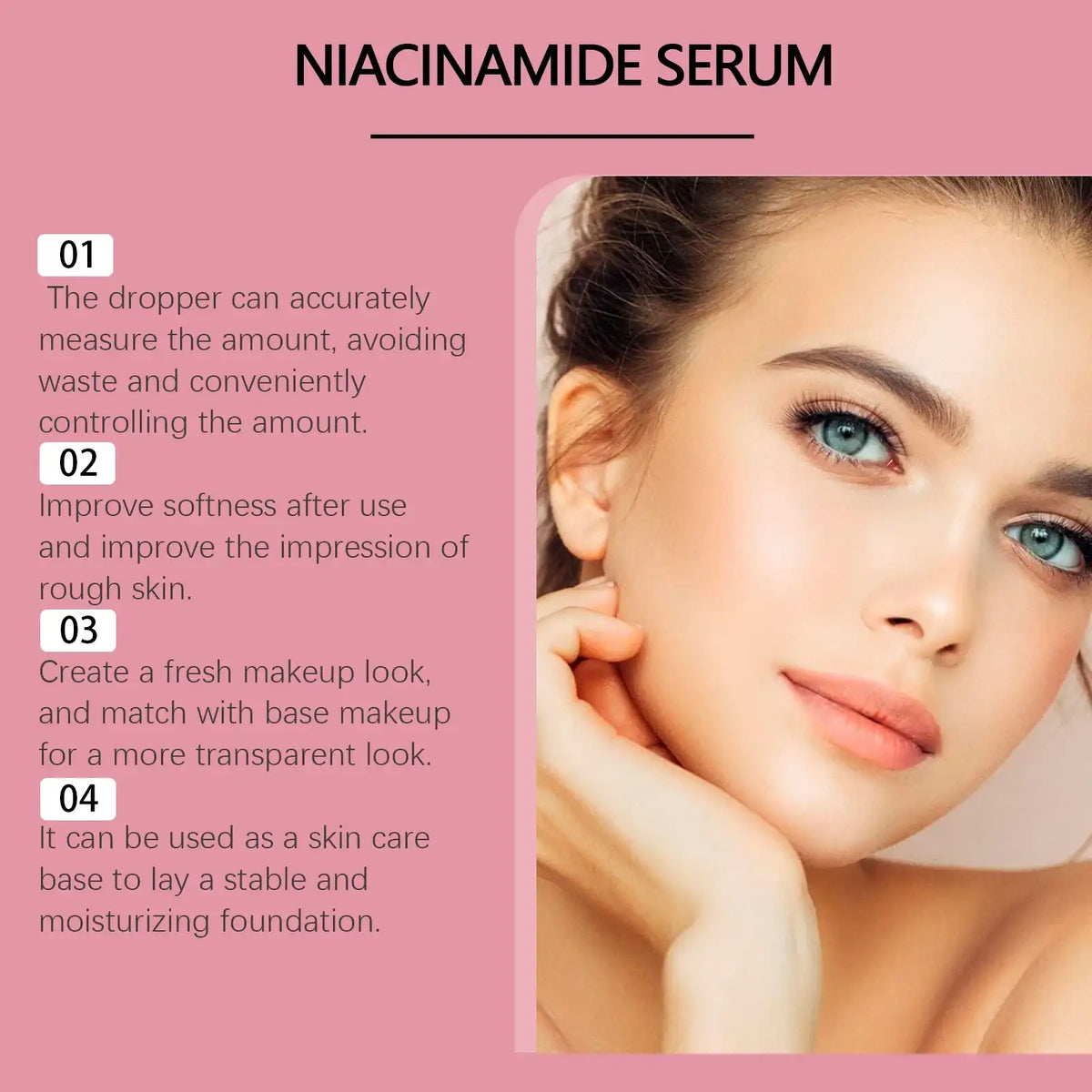 Facial Serum Series for Deep Hydration Anti Aging Moisturizing Repair Dry Skin Care Sensitive Skin Dark - princesszohal