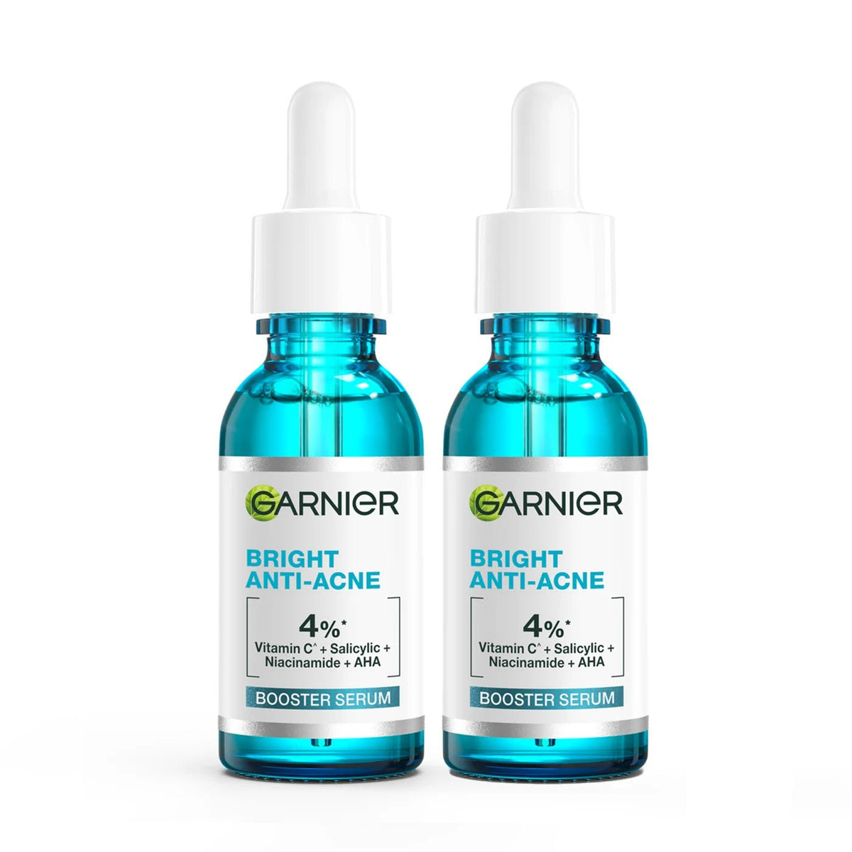 Garnier Bright Complete Facial Serum With 4% Vitamin C Niacinamide AHA Salicylic Acid Daily - princesszohal