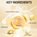 Retinol Collagen Cream - Day & Night Moisturizer, Firming & Lifting, Radiant Skin, All Skin Types