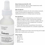 The Ordinary Hyaluronic Acid + B5 A Hydrating Support Formula with Ultra-Pure,Vegan Serum Skin - princesszohal