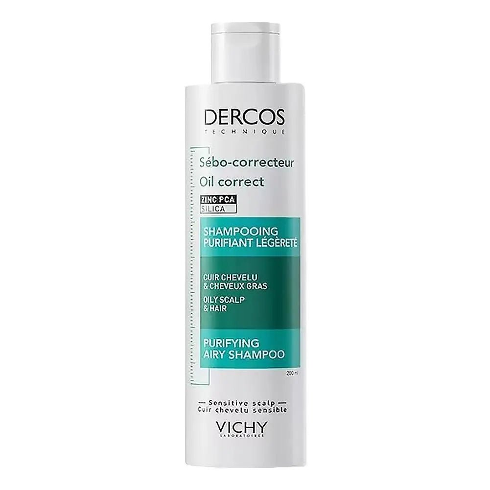 Vichy DERCOS Anti-dandruff Anti-itch Shampoo Refreshing Nourishing Fluffy Shampoo - princesszohal