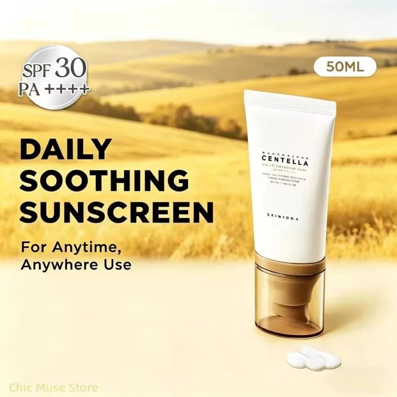 Korean SKIN1004 Centella Air-Fit Sun Cream Repair Sensitive Skin Non-greasy Beauty Lightweight - princesszohal