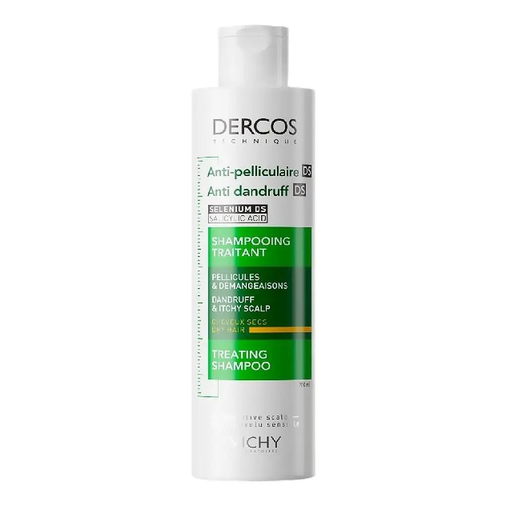 Vichy DERCOS Anti-dandruff Anti-itch Shampoo Refreshing Nourishing Fluffy Shampoo - princesszohal