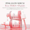 30ml Salmon PDRN Pink Peptide Glow Facial Serum Dark Spot Care Even Skin Tone Enhance Elasticity - princesszohal