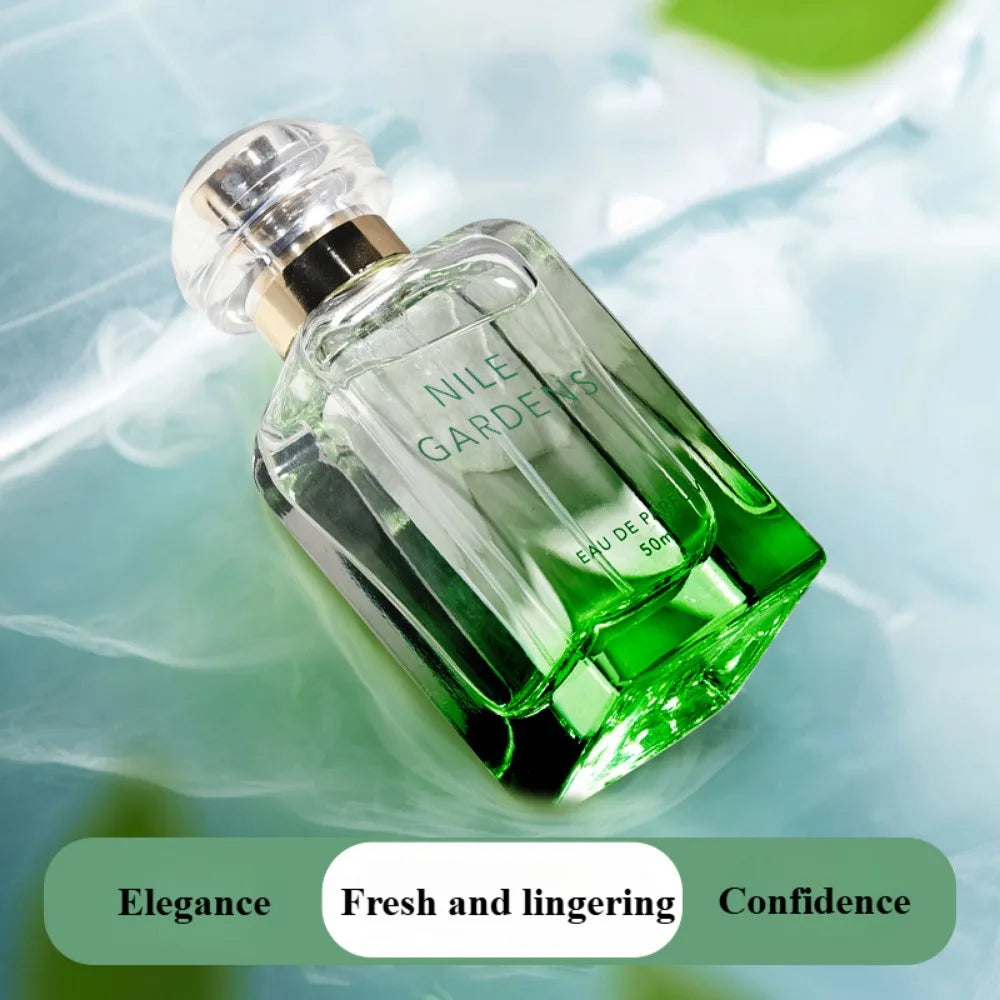 Fresh Herbal Scented Perfume Garden Perfume for Women - Floral Fruity Fragrance Long-Lasting and Elegant Perfumes Mujer 50ml