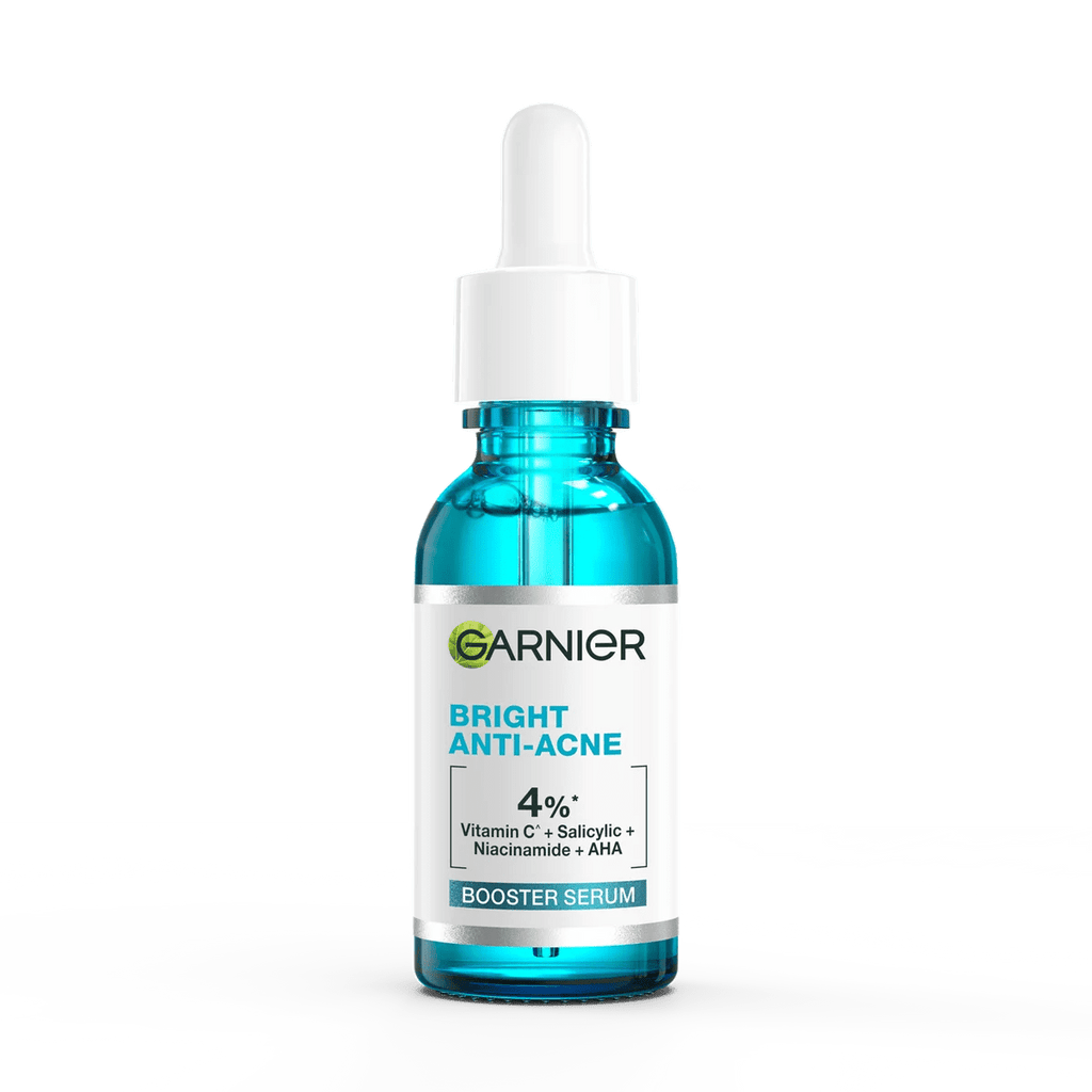 Garnier Bright Complete Facial Serum With 4% Vitamin C Niacinamide AHA Salicylic Acid Daily - princesszohal