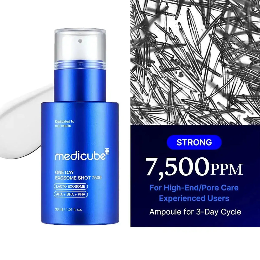 Medicube One Day Exosome Shot,Fast-Absorbing & Non-Sticky,Advanced Booster,Intensive Care,Korean  - princesszohal