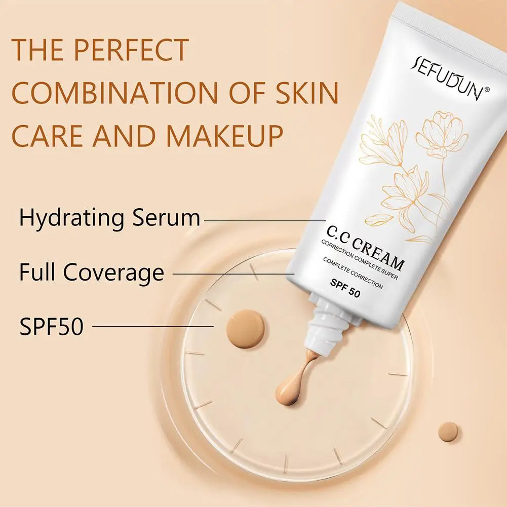 Full Coverage Cream Even Skin Tone Self Adjusting