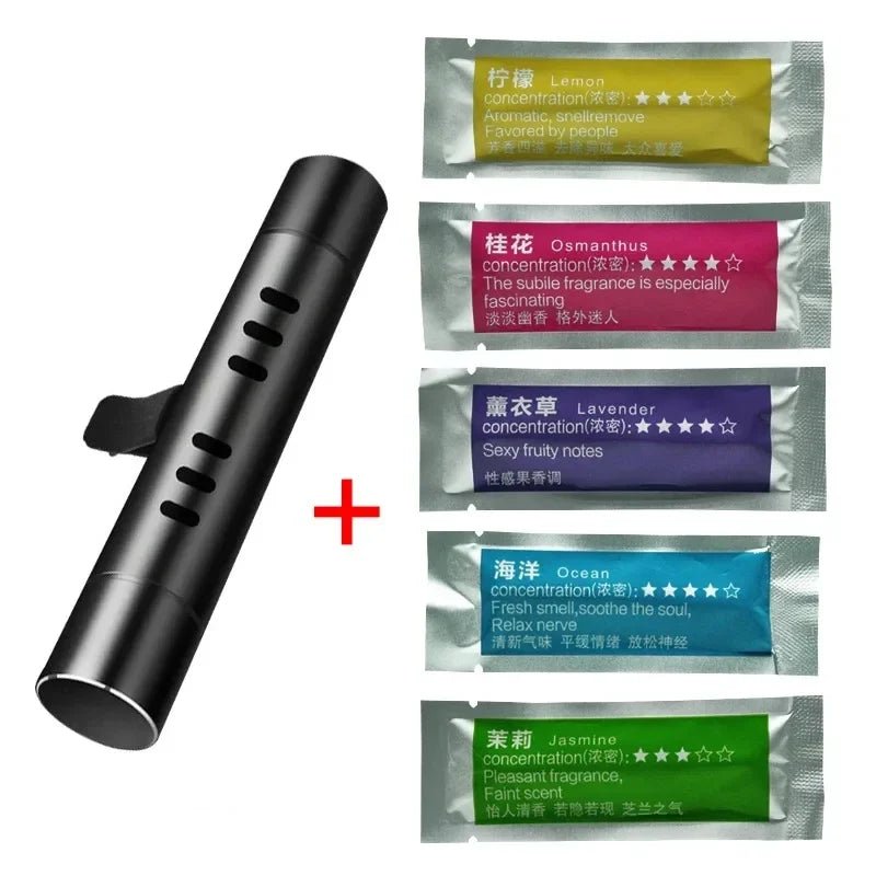 5/6/10/24pcs Air Freshener Smell Car Vent Perfume Flavoring Auto Interior Accessorie Custom Styling Remove Odors Aroma - princesszohal
