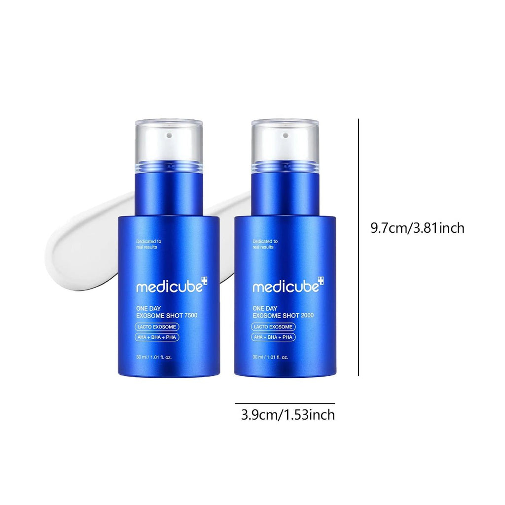 Medicube One Day Exosome Shot,Fast-Absorbing & Non-Sticky,Advanced Booster,Intensive Care,Korean  - princesszohal