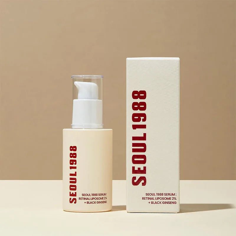 Korean SEOUL 1988 Retinol Face Serum Fade Fine Wrinkle Moisturizing Whitening - princesszohal