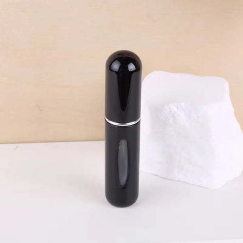 5 5ml Refillable Perfume Bottles, Mini Perfume Spray Bottles, Refillable Perfume Spray Scent Pump Boxes, Portable Empty Perfume Spray Bottles Suitable for Women and Men for Travel