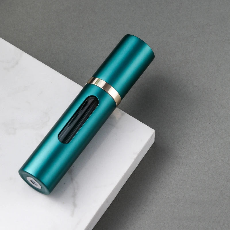 8ml Glass Refillable Perfume Bottle with Spray Scent Pump Portable Travel Empty Cosmetic Containers Mini Spray Atomizer Bottle