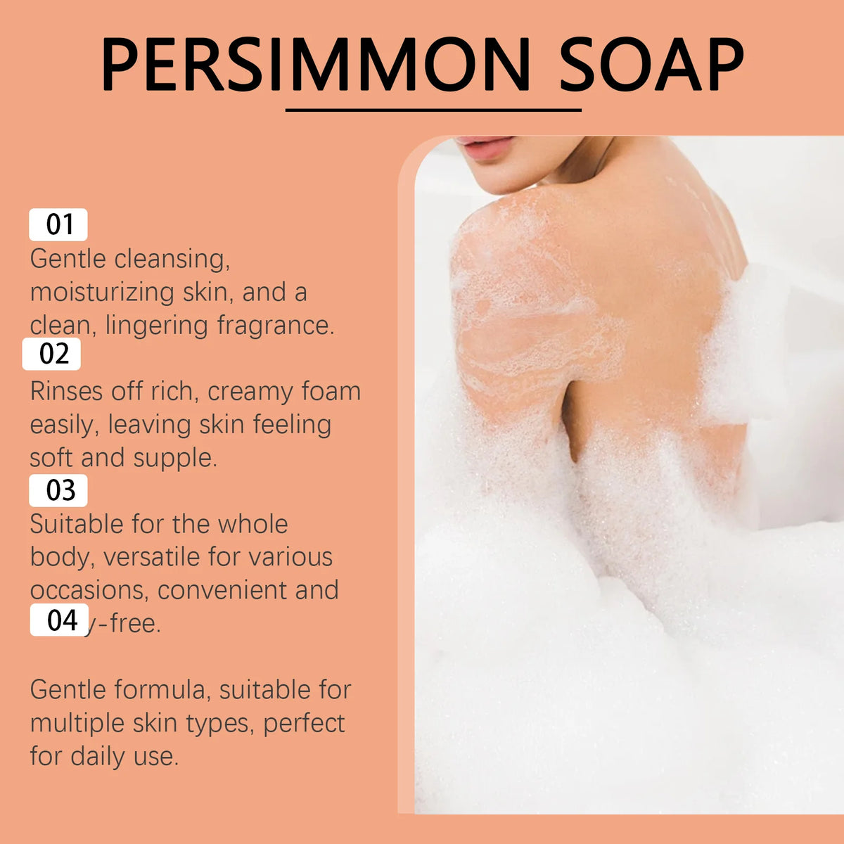 Persimmon Soap Skin Brightening