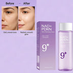 NAD+PDRN Glow Boosting Toner, Firming, Hydrating, Elasticity, Fade Fine Lines, Skincare Moisturizing Essence for Dry Skin, 120ML - princesszohal