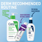 CeraVe PM Facial Moisturizing Lotion with Hyaluronic Acid & Niacinamide,ىOil-Free Moisturizer for Face, - princesszohal