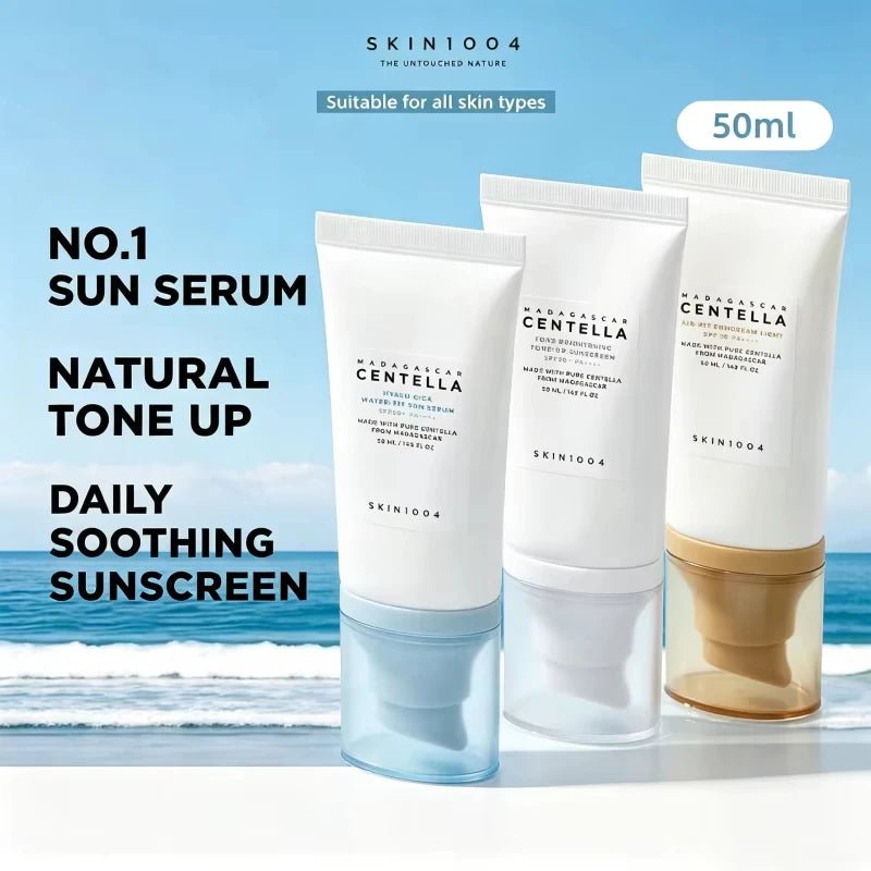 Korean SKIN1004 Centella Air-Fit Sun Cream Repair Sensitive Skin Non-greasy Beauty Lightweight - princesszohal