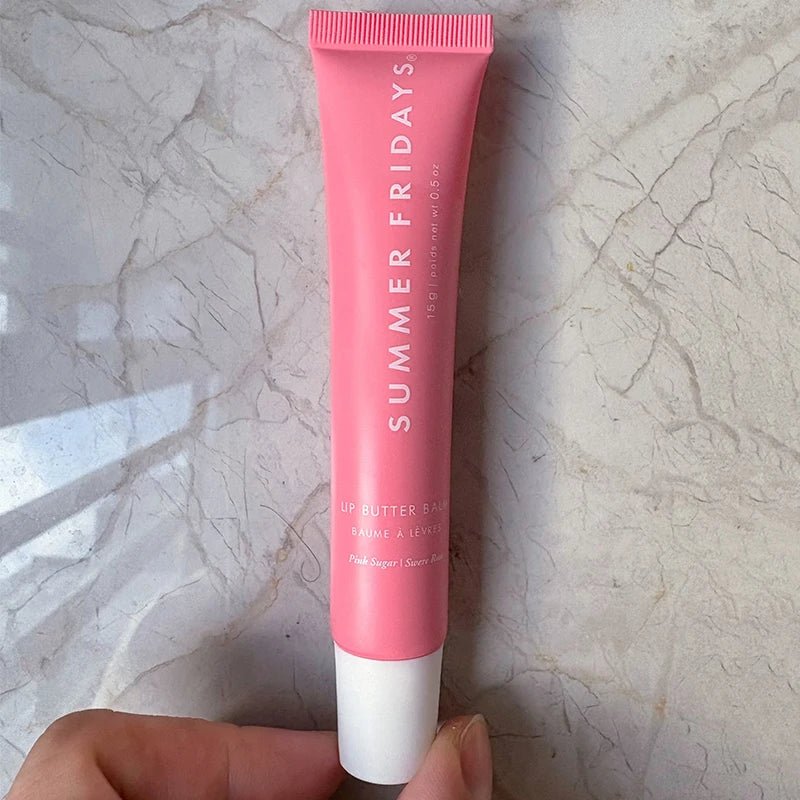 Original Summer Fridays Polypeptide Butter Lip Balm Liquid Hydrating Moisturizing Lip Gloss Cosmetics - princesszohal