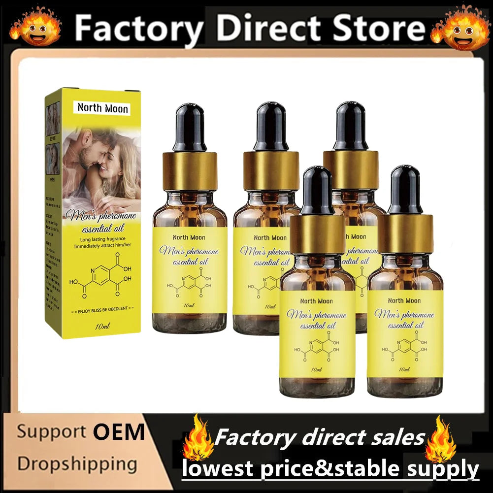 1/3/5PCS Pheromone Perfume For Men fragrance Intense Collection Perfume Pheromone essential Oil Perfume For Men To Attract Women
