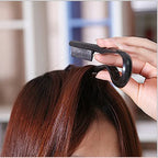 Hairdressing V-Comb Messy Hair Finishing Straightening Splint Comb - Hair Styling Tool Clip special for  hair wigs