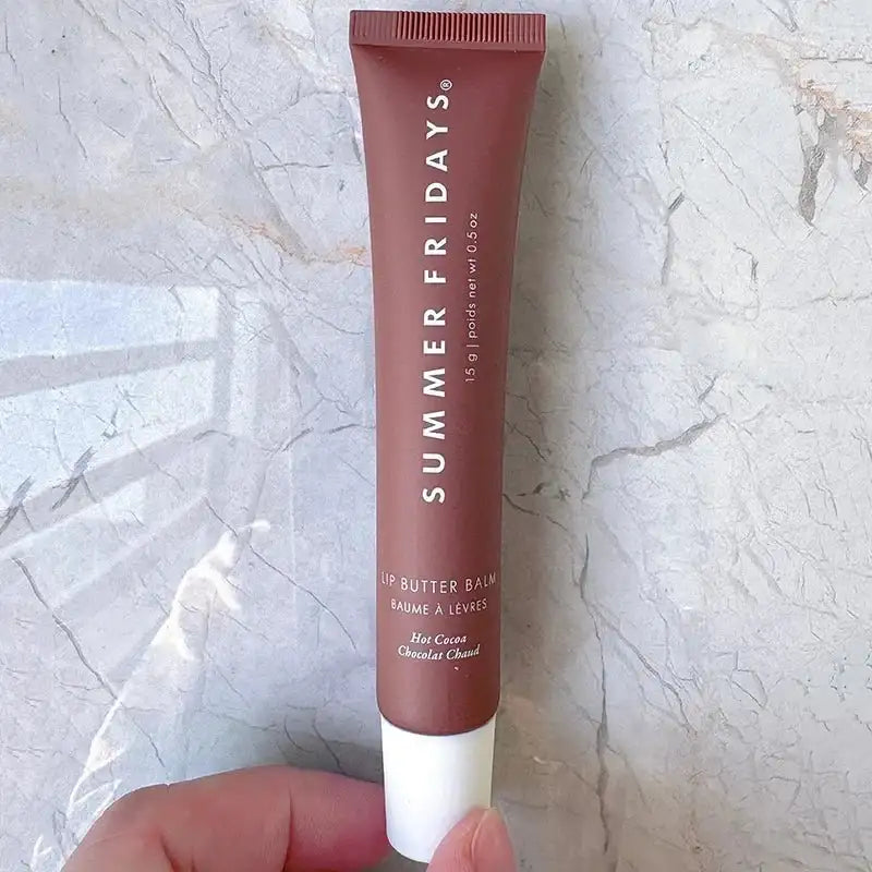 Original Summer Fridays Polypeptide Butter Lip Balm Liquid Hydrating Moisturizing Lip Gloss Cosmetics - princesszohal