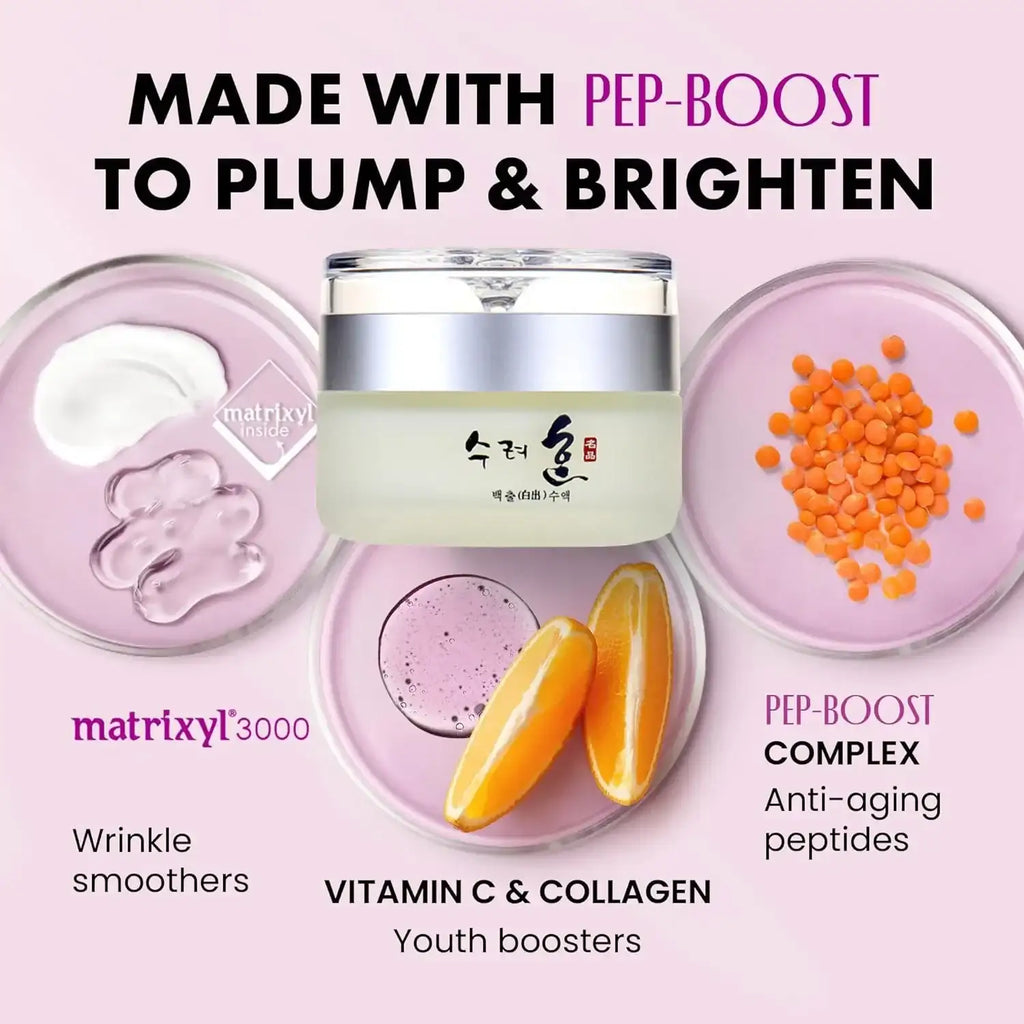 50g Collagen Face Cream Nourish Plump Up Skin,fresh Texture Cream Make Skin Younger Day/Night  Korean  - princesszohal