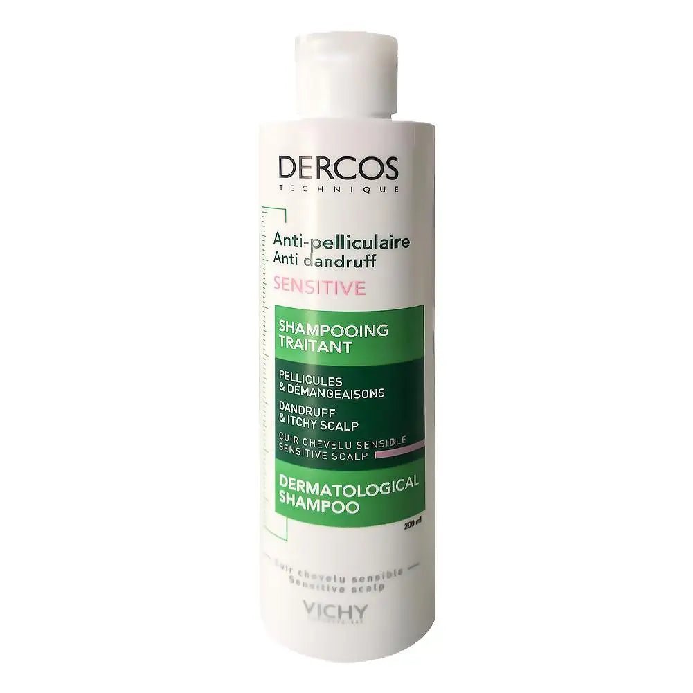 Vichy DERCOS Anti-dandruff Anti-itch Shampoo Refreshing Nourishing Fluffy Shampoo - princesszohal