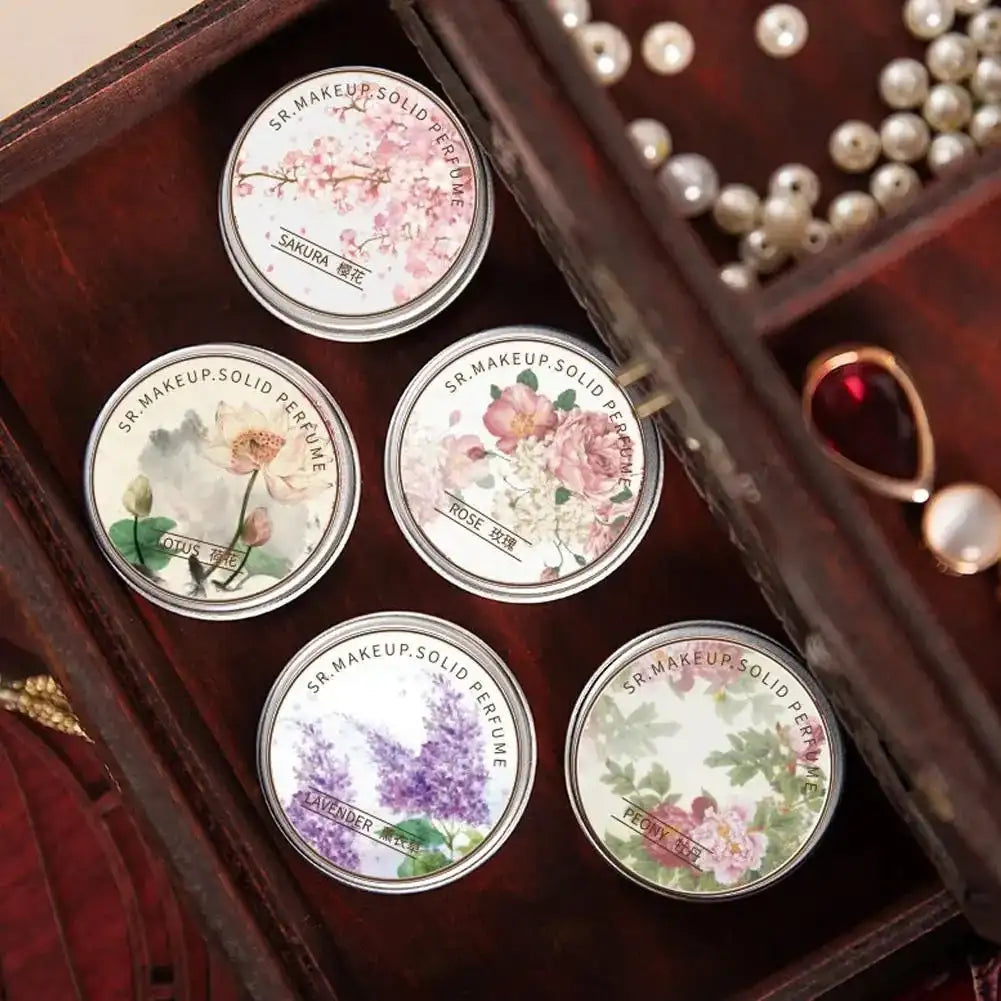 Perfume For Women Portable Balm Long-lasting Fragrances Fresh Elegant Female Perfumes Body Aroma Gifts - princesszohal