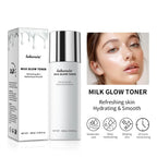 Milk Glow Toner Brightening Skin Powerfully Moisturizes Relieve Dry And Tired Skin Locks In Moisture Beauty Skin Care 100ML - princesszohal