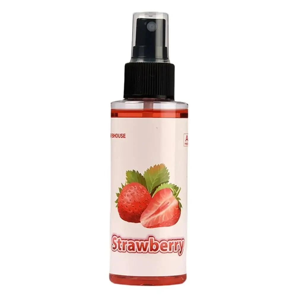 Car Air Freshener Spray Car Fragrance Long-Lasting Light Strawberry Cake Scent Fresh Perfume Car Interior Deodorant Spray