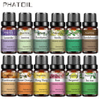 10ml Lavender Essential Oils Pure Natural for Diffuser humidifier Aromatherapy Jasmine Vanilla Aroma Oil DIY Candle Soap