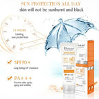Facial Body Sunscreen Waterproof SPF 90+UV Sun Cream Sunblock Skin Protective Cream Anti Sun Facial - princesszohal