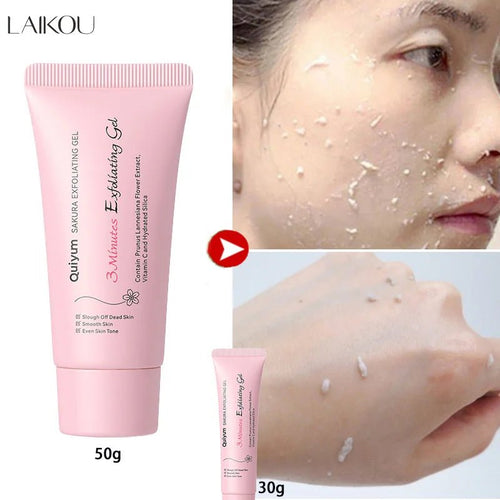 Sakura Exfoliating Peeling Gel Facial Scrub Moisturizing Nourishing Repair Scrubs Face Cream Beauty Skin Care 30g/50g - princesszohal