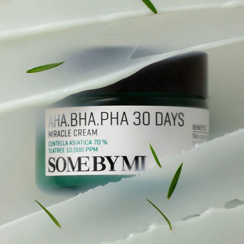 SOME BY MI Korean Skin Care - 30 Days Cream, Toner & Cleanser for All Skin Type Moisturizing, - princesszohal