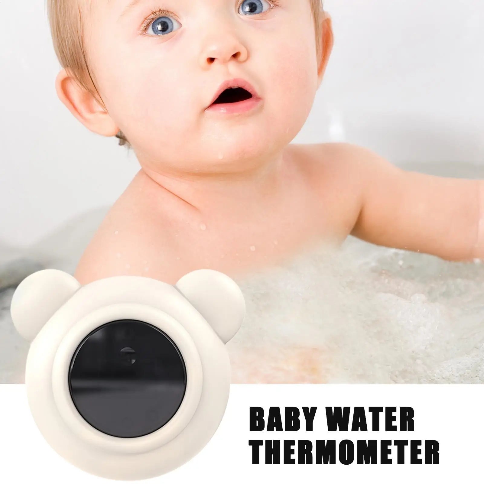 Safe Baby Bathtub Thermometers Baby Bath Thermometers With LED Display Toddler Care Tool For Travel Nursery Pediatric Indoor