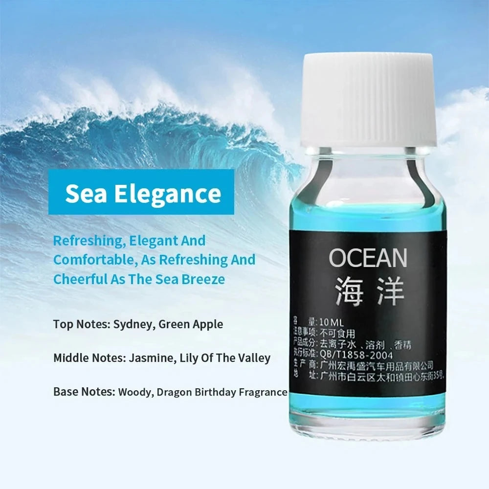 Car Perfume Refill Liquid Essential Oil Air Freshener Replenishment for Auto Natural Plant Aroma Diffuser Fragrance Humidifier