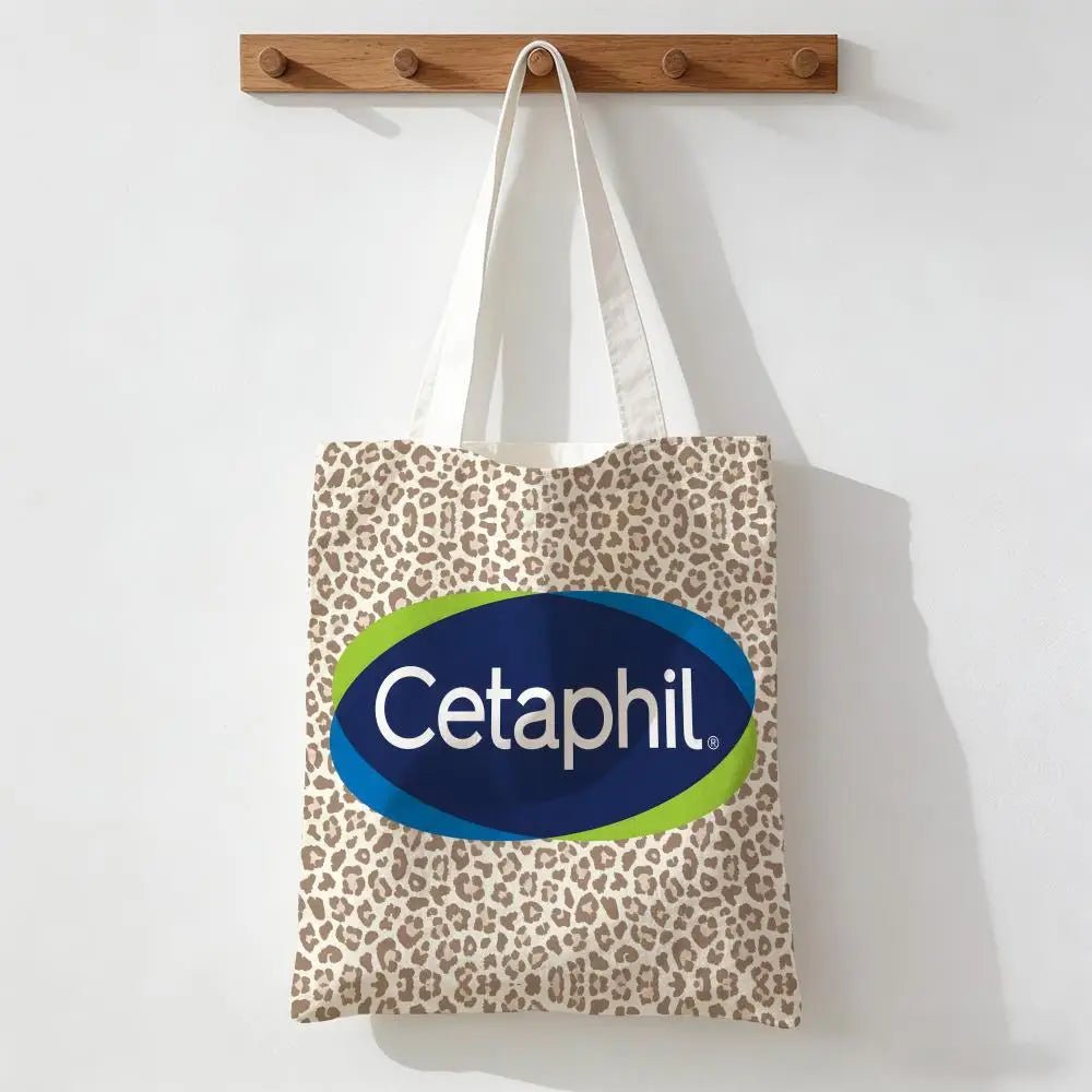 C-Cetaphil Makeup Brand Storage Bags Handbag Women Casual Underarm Top Handle Bag Lady Shopping Travel Bags - princesszohal