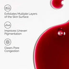 AHA Peeling Solution exfoliating facial brighten Smooth and refine the appearance of skin - princesszohal
