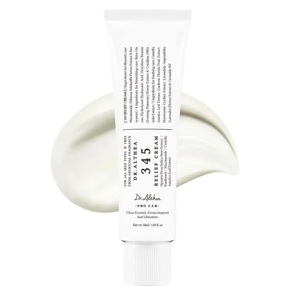 Original Dr.Althea 345 Relief Cream Mist 147 Antioxidant Whitening Cream Moisturizing Intensive Repair Original Essence Mist